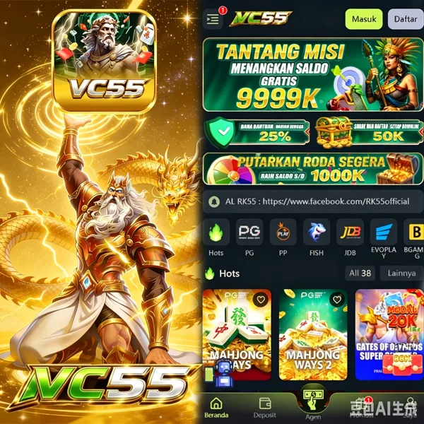 VC55 Bonus Member Baru 100%